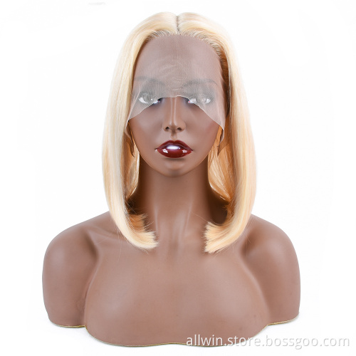 10A grade pre plucked human hair wigs for black women brazilian transparent lace 4x4 5x5 hd cheap short 4*4 closure bob wig